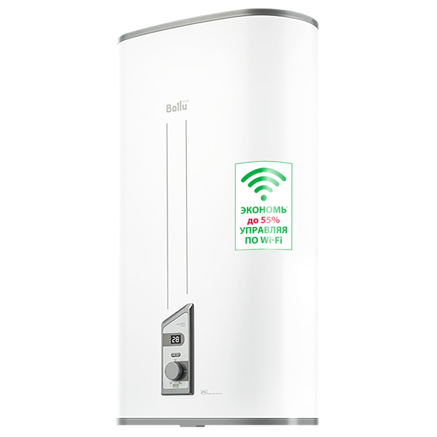 Электрический накопительный водонагреватель Ballu BWH/S 30 Smart WiFi DRY+ в Москве