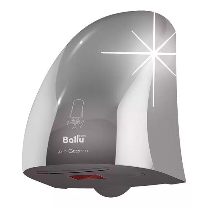 Пластиковая сушилка для рук Ballu BAHD-1000AS Chrome в Москве