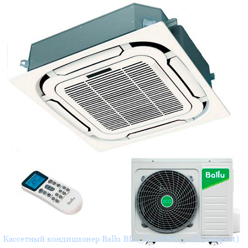 Кассетный кондиционер Ballu Universal III (R410a) BLC_C-36HN1_21Y в Москве