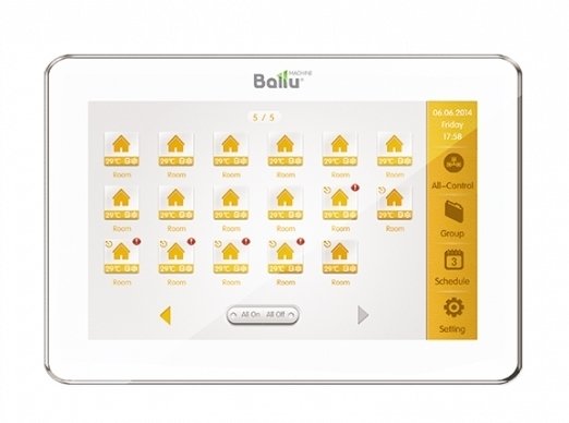 Пульт управления центральный Ballu BVRF-CE52 в Москве