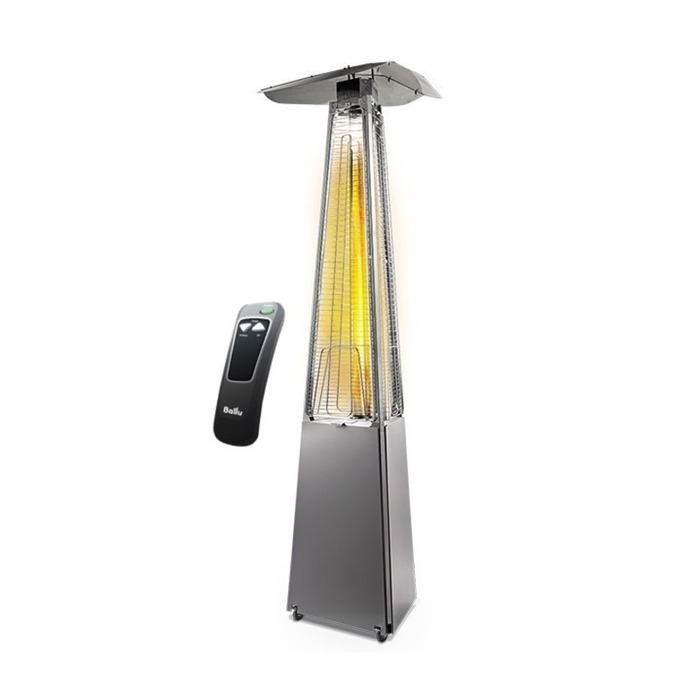 Газовый уличный обогреватель мощностью 13-14 кВт Ballu BOGH-15E в Москве