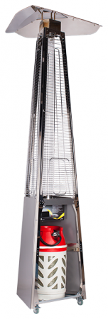 Газовый уличный обогреватель мощностью 13-14 кВт Ballu BOGH-15 в Москве