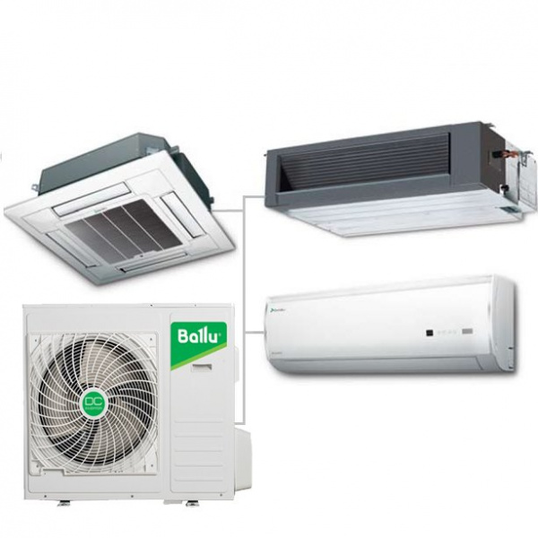 Наружный блок на 4 комнаты Ballu B4OI-FM/out-28HN1/EU в Москве