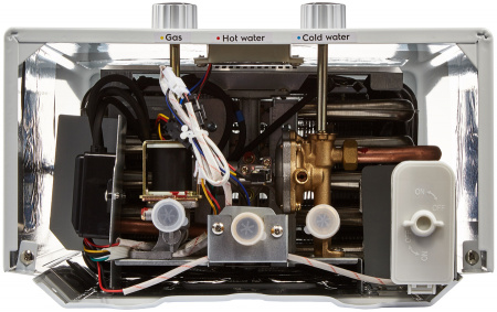 Газовый проточный водонагреватель Ballu GWH 10 Fiery Glass Lime в Москве