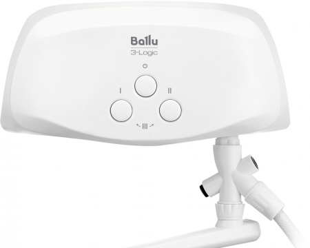 Электрический проточный водонагреватель 3,5 кВт Ballu 3-logic TS (3,5 kW) - кран+душ в Москве