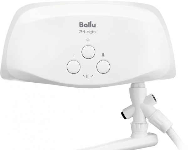 Электрический проточный водонагреватель 3,5 кВт Ballu 3-logic TS (3,5 kW) - кран+душ в Москве