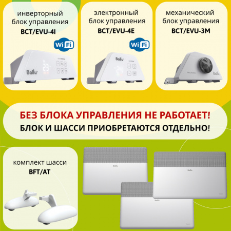 Конвектор электрический Ballu BEC/AT-2500 в Москве