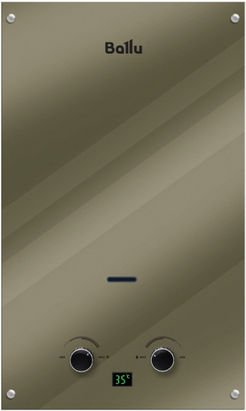 Газовый проточный водонагреватель Ballu GWH 10 Fiery Glass Mirror в Москве