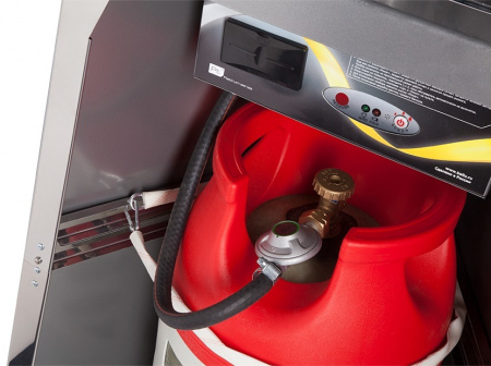 Газовый уличный обогреватель мощностью 13-14 кВт Ballu BOGH-15E в Москве