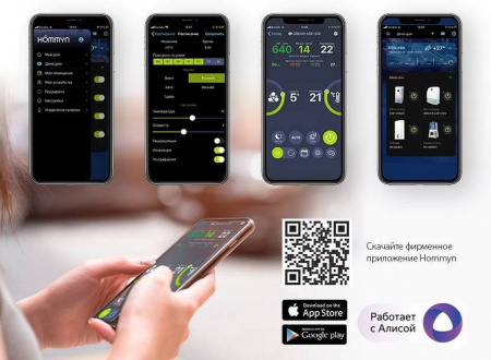 Бытовая приточная вентиляционная установка Ballu ONEAIR ASP-200SP в Москве