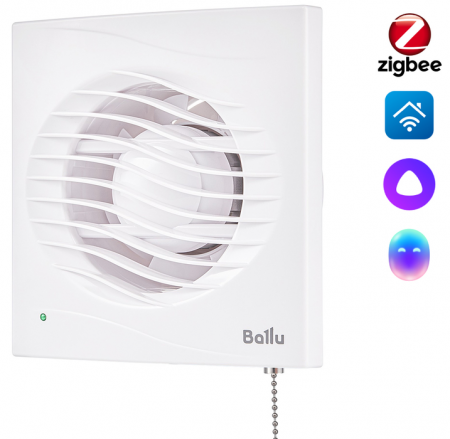 Вытяжка для ванной диаметр 120 мм Ballu BAF-AR 120 VP в Москве
