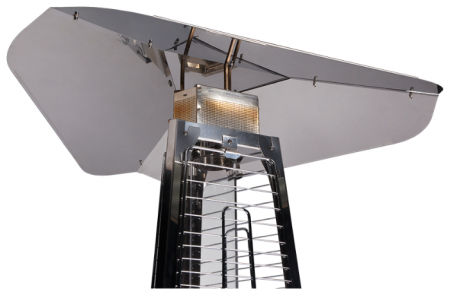 Газовый уличный обогреватель мощностью 13-14 кВт Ballu BOGH-15 в Москве