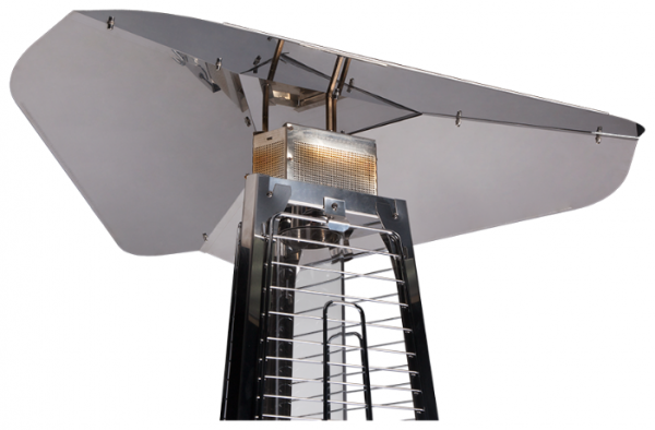 Газовый уличный обогреватель мощностью 13-14 кВт Ballu BOGH-15 в Москве