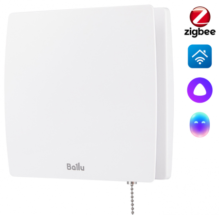 Вытяжка для ванной диаметр 100 мм Ballu BAF-SL 100 VP в Москве